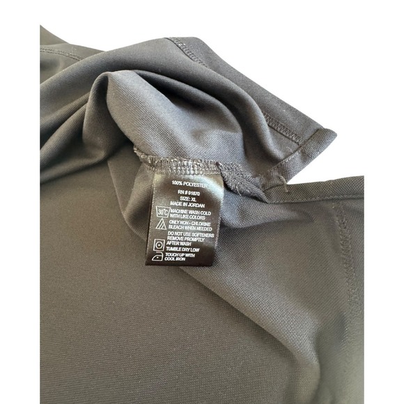 Pebble Beach Dry-Luxe Performance Polo XL Grey/Black Golf - Picture 3 of 5